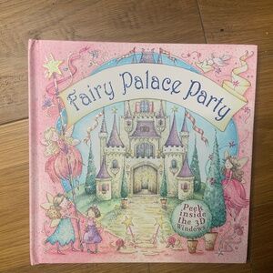 Hard Cover Fairy Palace Party Pop-Up Book